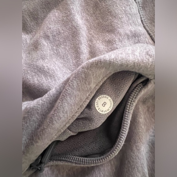 Lululemon rulu pullover 8 gray chic cowl winter fall casual comfy yoga lounge - Picture 5 of 9